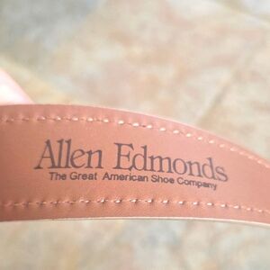 Allen Edmonds Cashmere Suede Belt